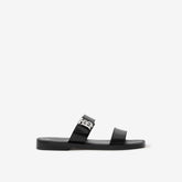 Monogram Motif Leather Sandals